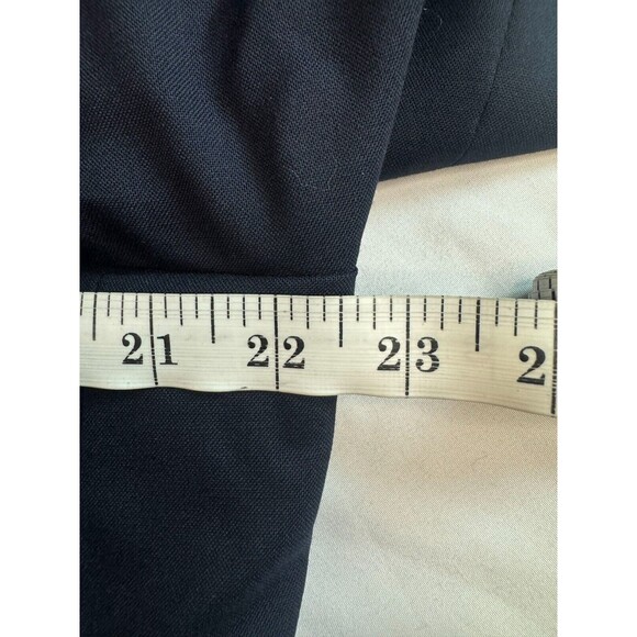 Hart Schaffner Marx Blazer Mens Size 42L 2 Button Navy Single Breasted - Picture 11 of 16